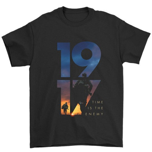 1917 Time Is The Enemy Man's T-Shirt Tee