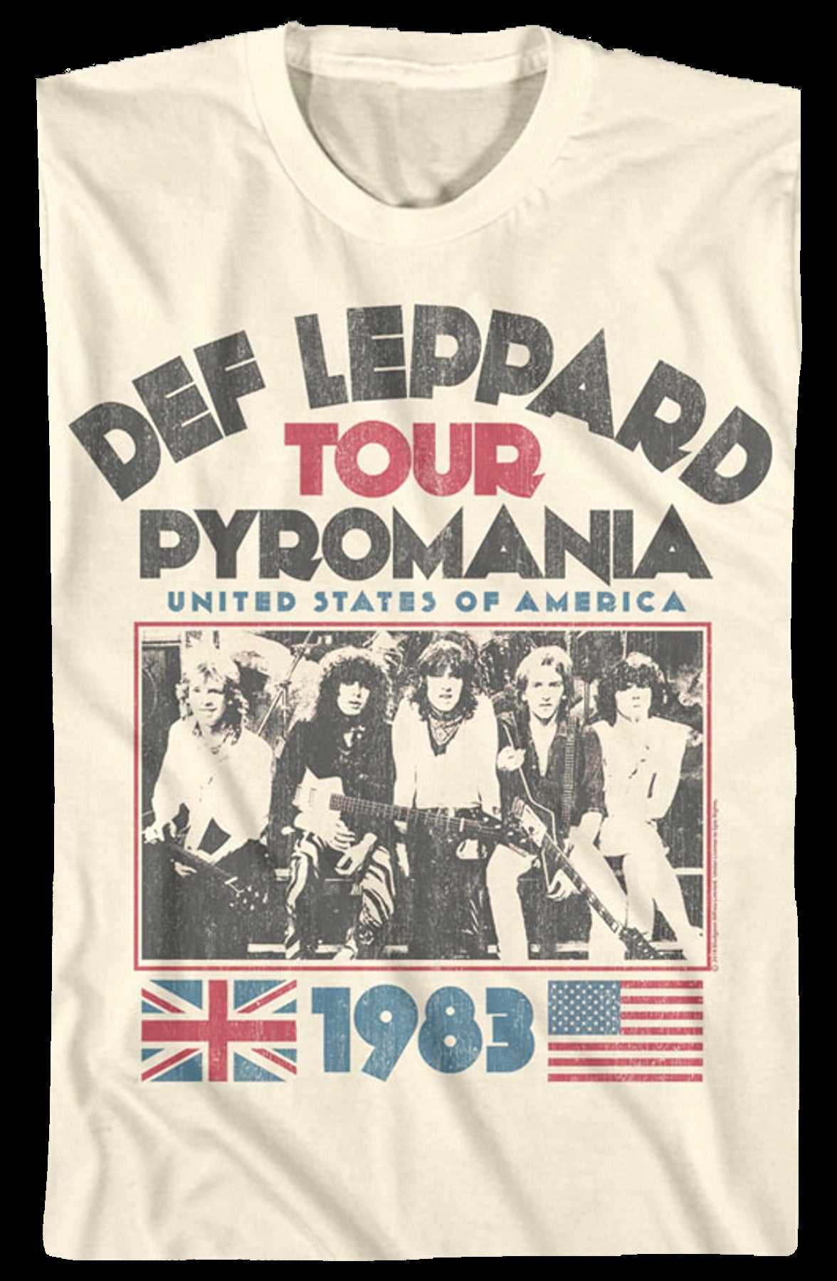 1983 Tour Def Leppard T-Shirt