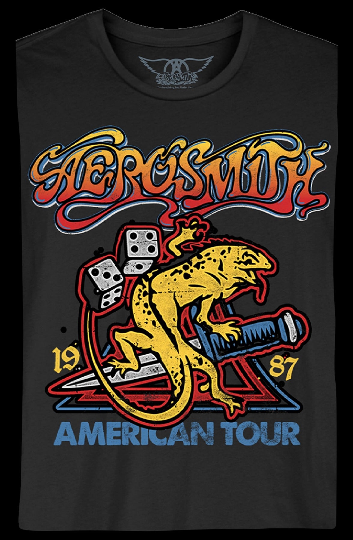 1987 American Tour Aerosmith T-Shirt