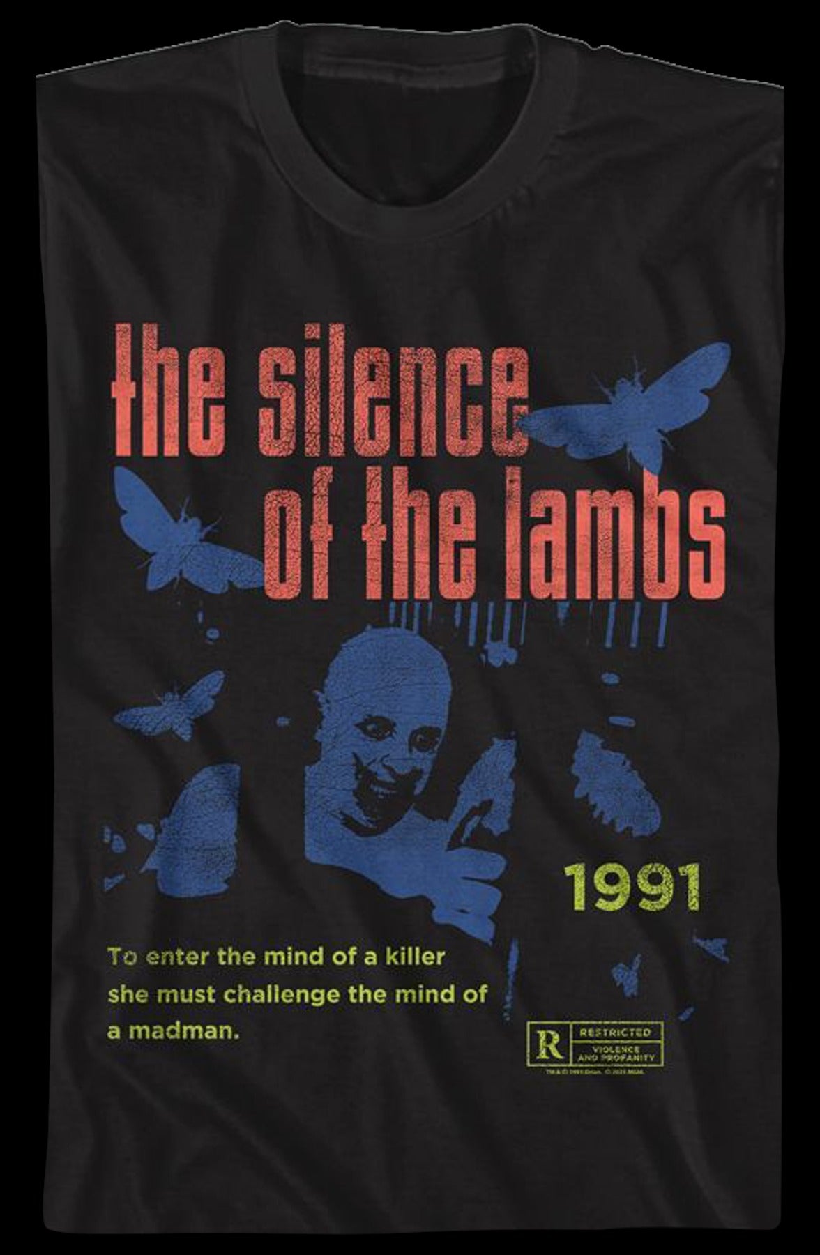 1991 Poster Silence Of The Lambs T-Shirt