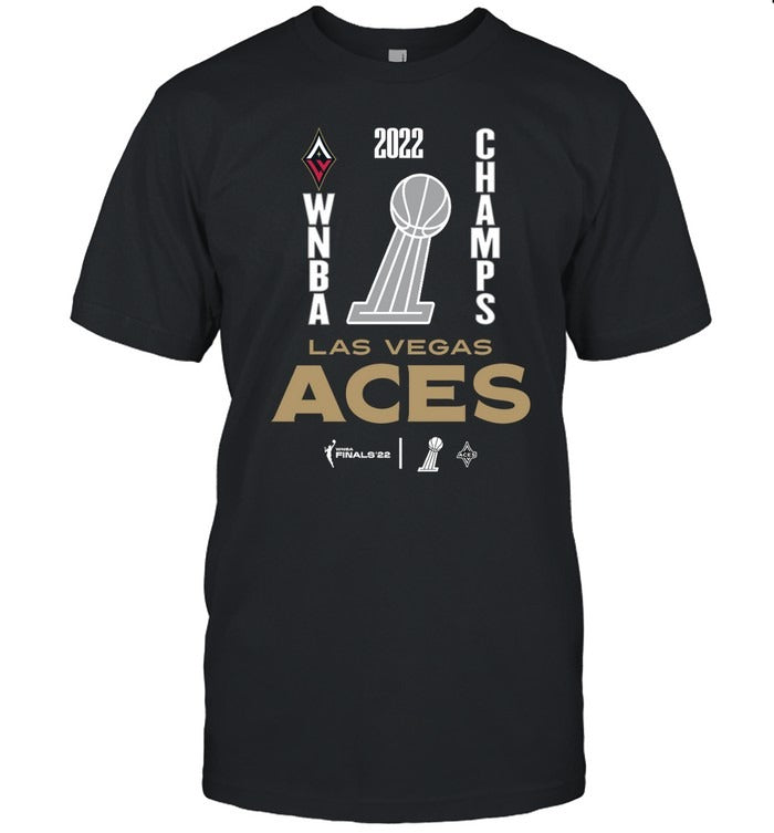 2022 Las Vegas Aces W Finals Champions T-Shirts