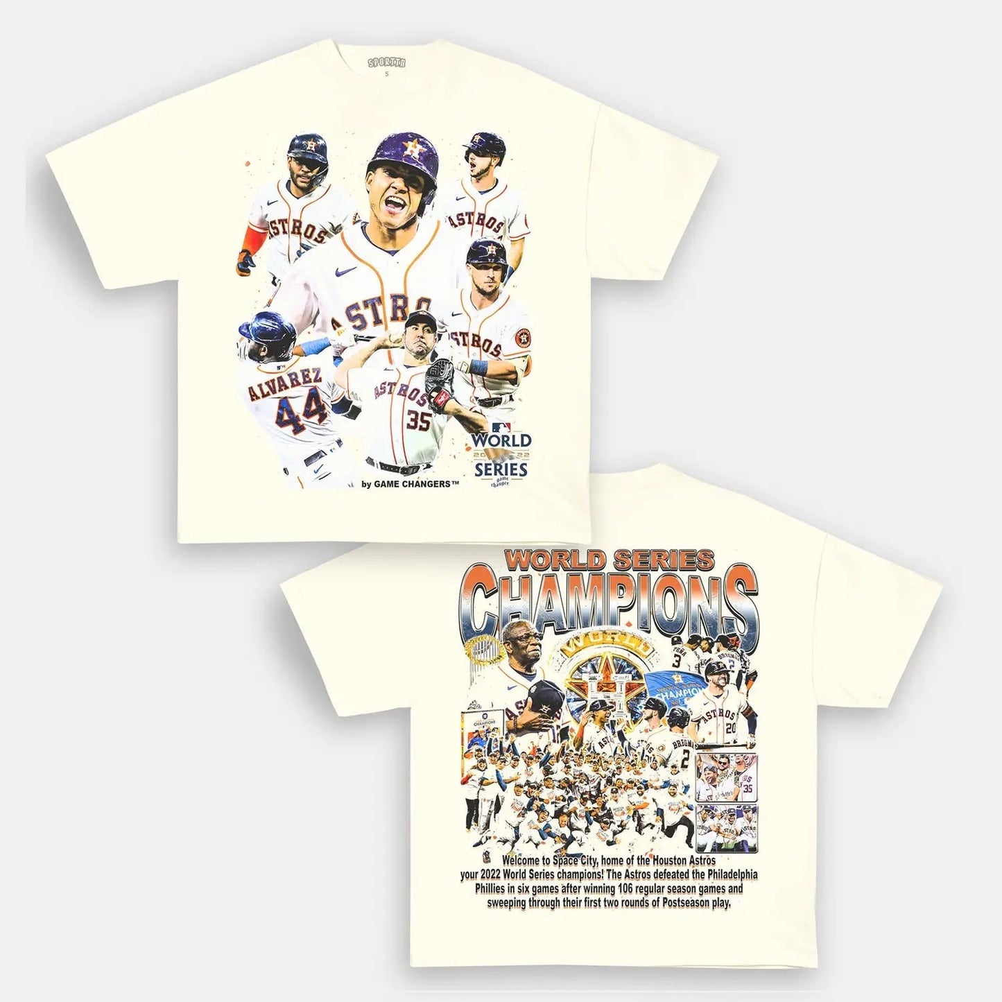 2022 WORLD SERIES CHAMPS - ASTROS TEE - DS Style001