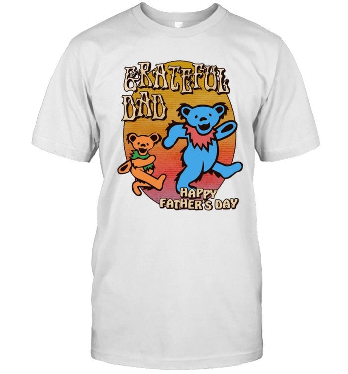 2024 Grateful Dad Happy Father's Day T-shirt
