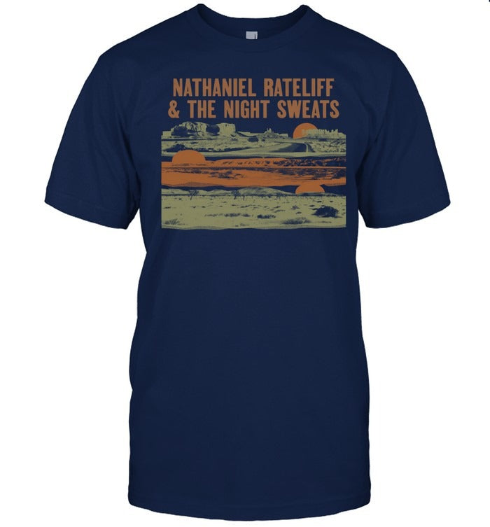 2025 Nathaniel Rateliff & The Night Sweats South Of Here Tour T Shirt