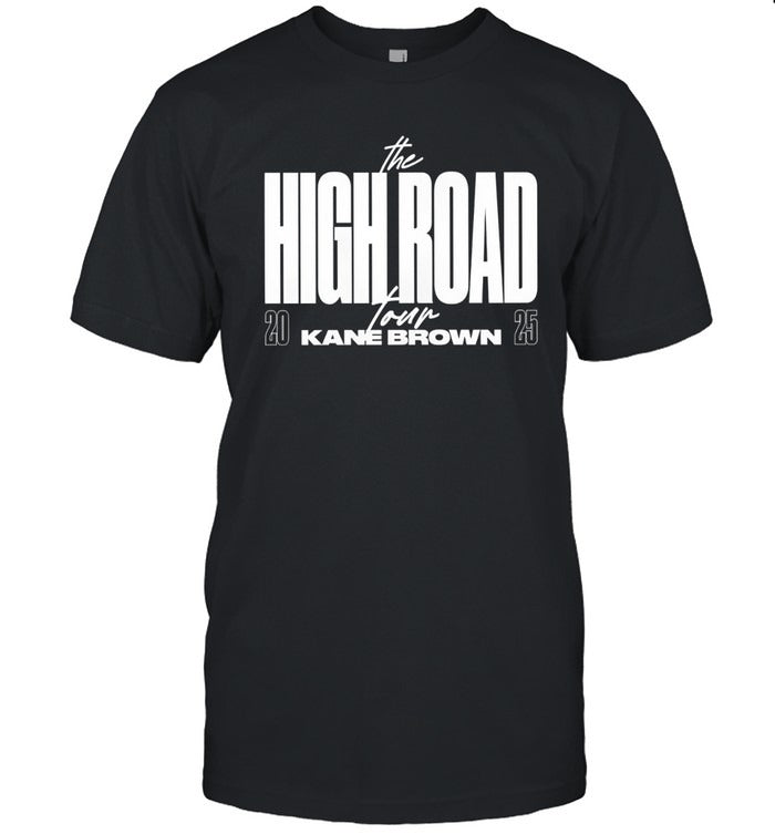 2025 Tour The High Road Tour Kane Brown T Shirt