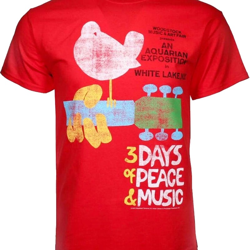 3 Days of Peace & Music Woodstock T-Shirt