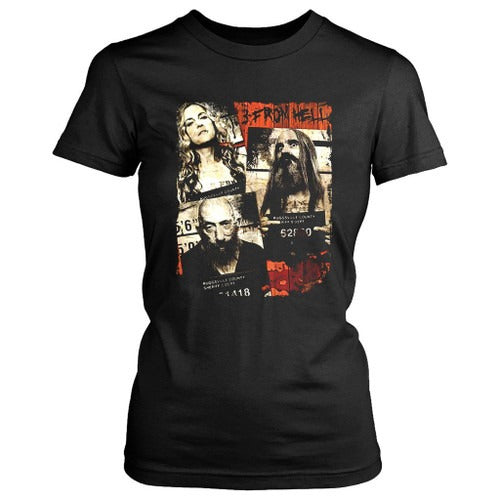 3 From Hell Movie Horror Captain Spaulding Rob Zombie Vintage Women's T-Shirt Tee