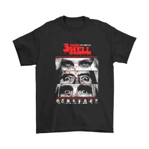 3 From Hell Movie Horror Rob Zombie Devil Man's T-Shirt Tee