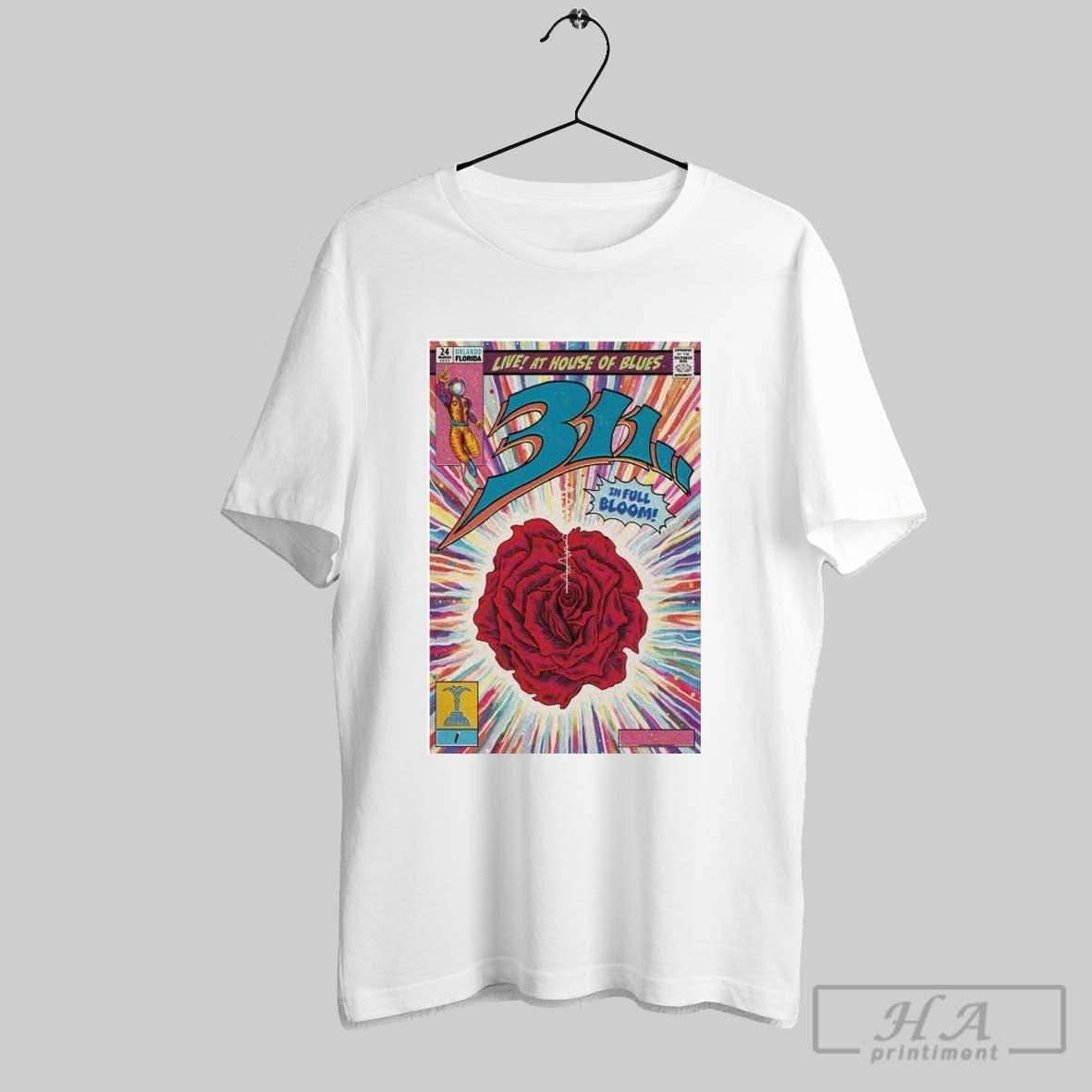 311 Orlando Fl Live At House Of Blues In Full Bloom March 24 2025 Tour T Shirts