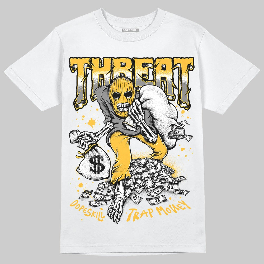 9060 Varsity Gold DopeSkill T-Shirt Threat Graphic