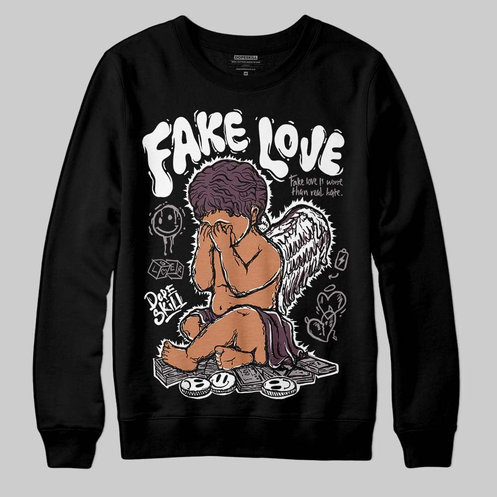 A Ma Maniere x "Violet Ore" 5s DopeSkill Sweatshirt False Love Graphic