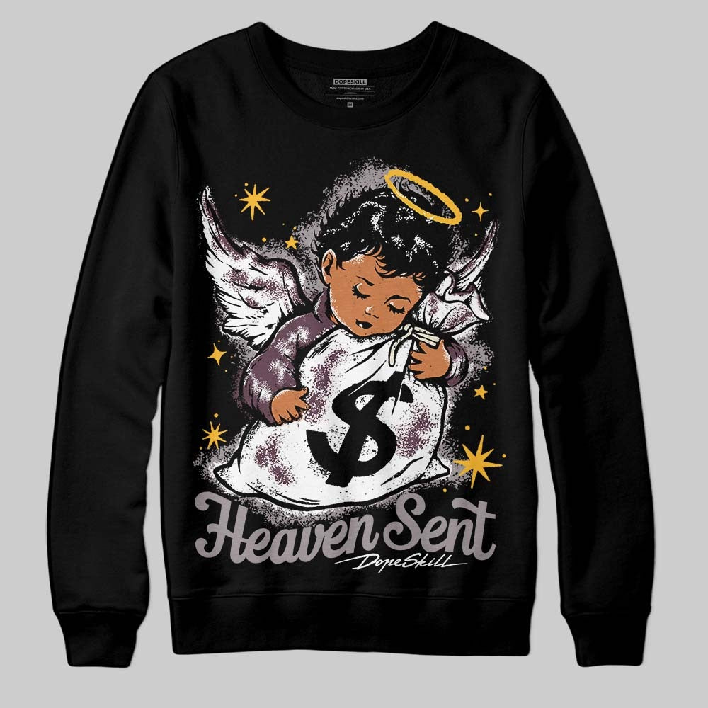 A Ma Maniere x "Violet Ore" 5s DopeSkill Sweatshirt Heaven Sent Graphic