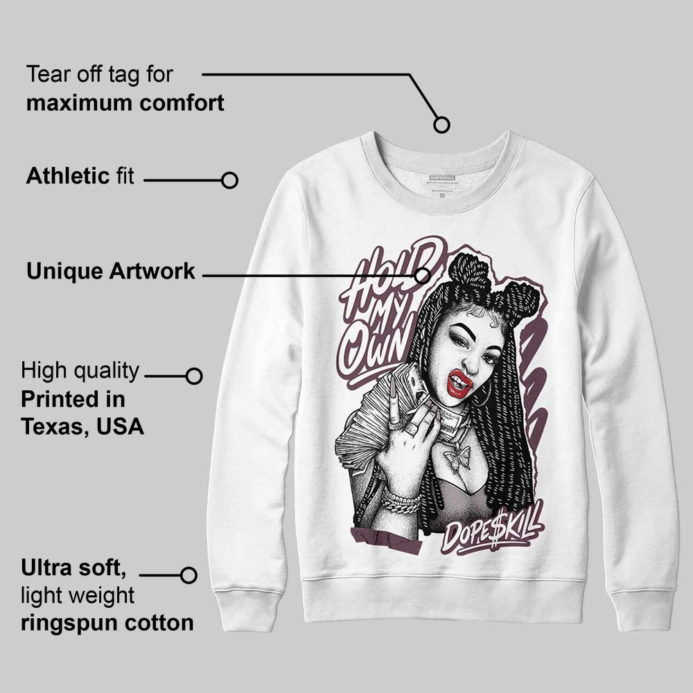 A Ma Maniere x "Violet Ore" 5s DopeSkill Sweatshirt New H.M.O Graphic