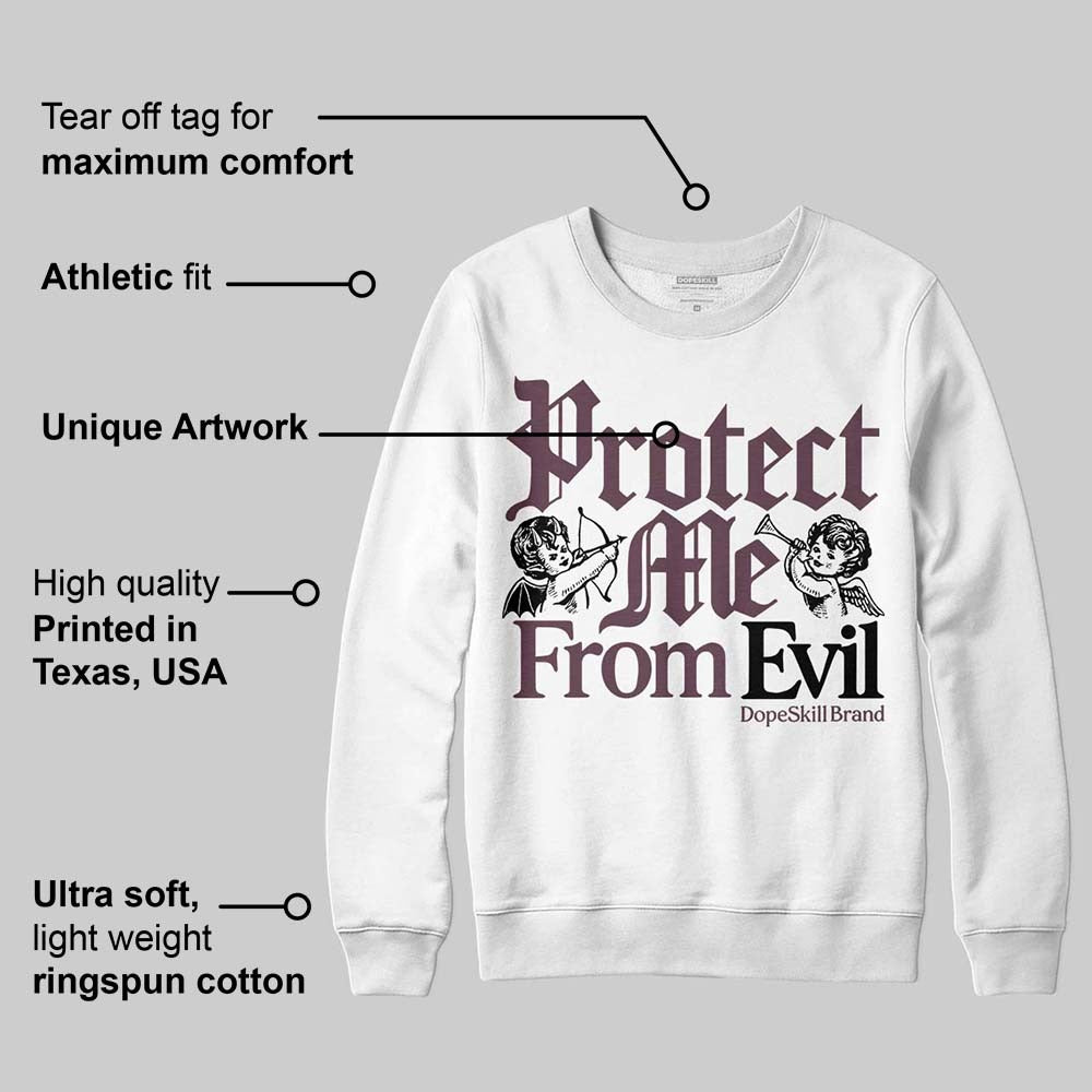 A Ma Maniere x "Violet Ore" 5s DopeSkill Sweatshirt Protect Me From Evil Graphic
