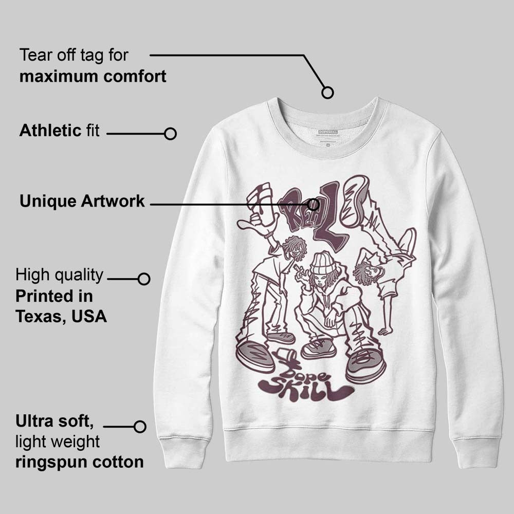 A Ma Maniere x "Violet Ore" 5s DopeSkill Sweatshirt Real Y2K Players Graphic