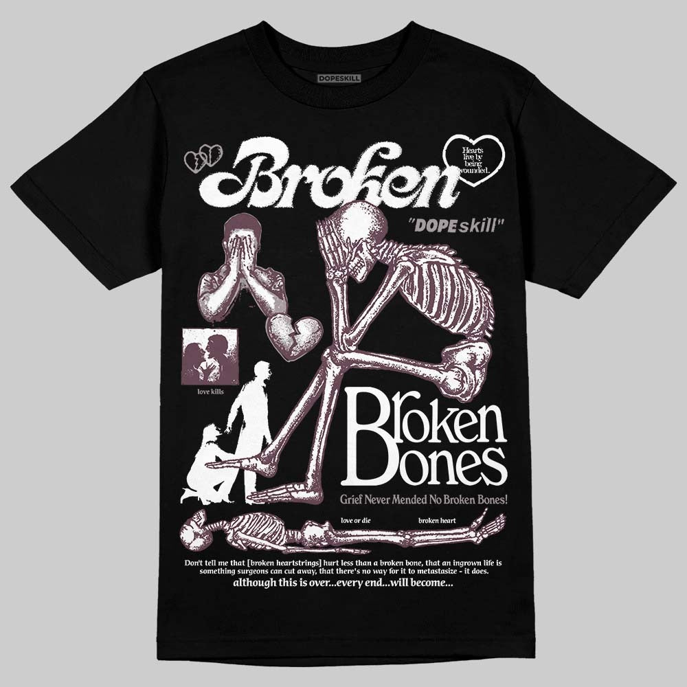 A Ma Maniere x "Violet Ore" 5s DopeSkill T-Shirt Broken Bones Graphic