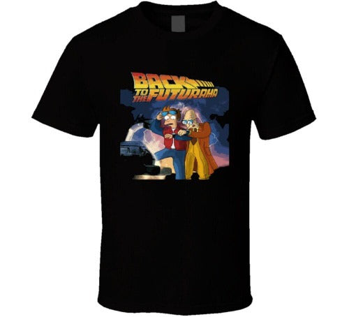 Back To The Future Futurama Funny Man's T-Shirt Tee