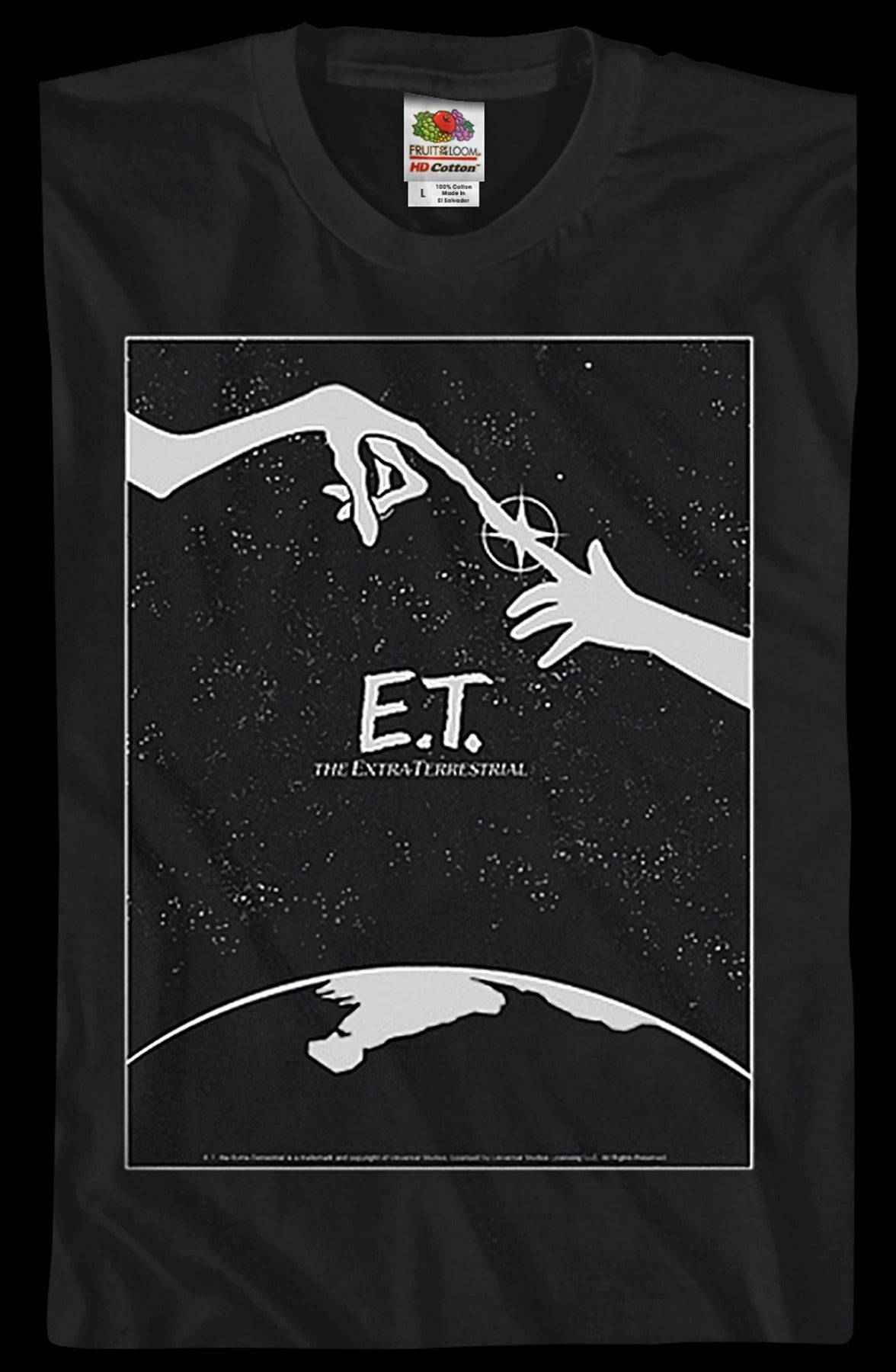 Black and White Movie Poster ET Shirt