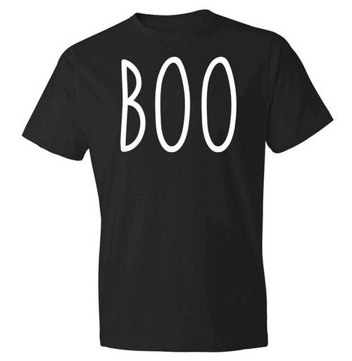 Boo Cute Funny Spooky Halloween Man's T-Shirt Tee