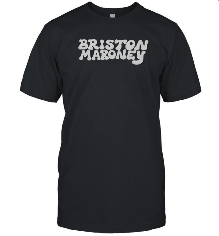 Briston Maroney Black Briston Vintage Logo New T Shirt