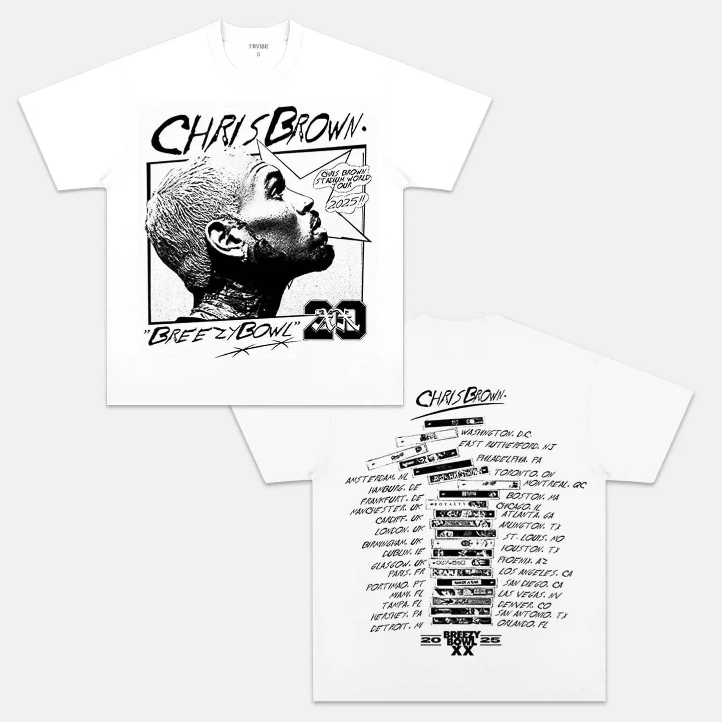 CHRIS BROWN 2025 TEE 06.16 V2-DS