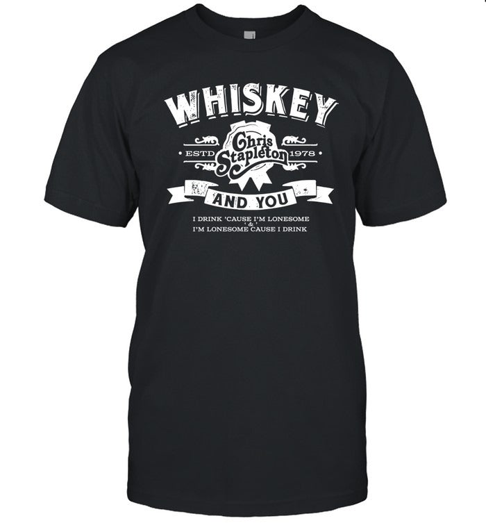 Chris Stapleton Whiskey & You Limited 2025 T Shirt