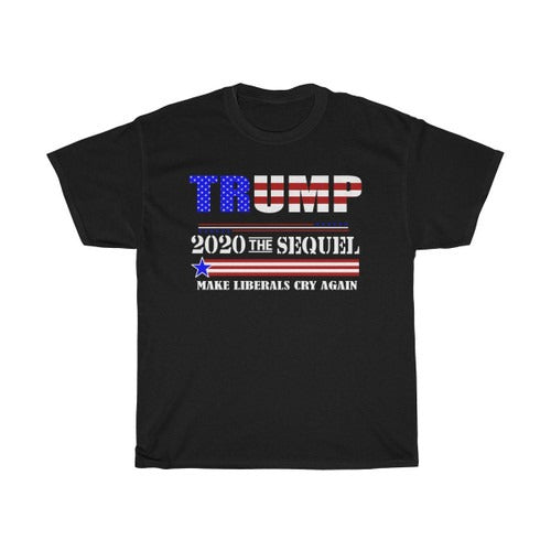 Donald Trump President Funny 2020 Elections Make Liberals Cry Again Man's T-Shirt Tee