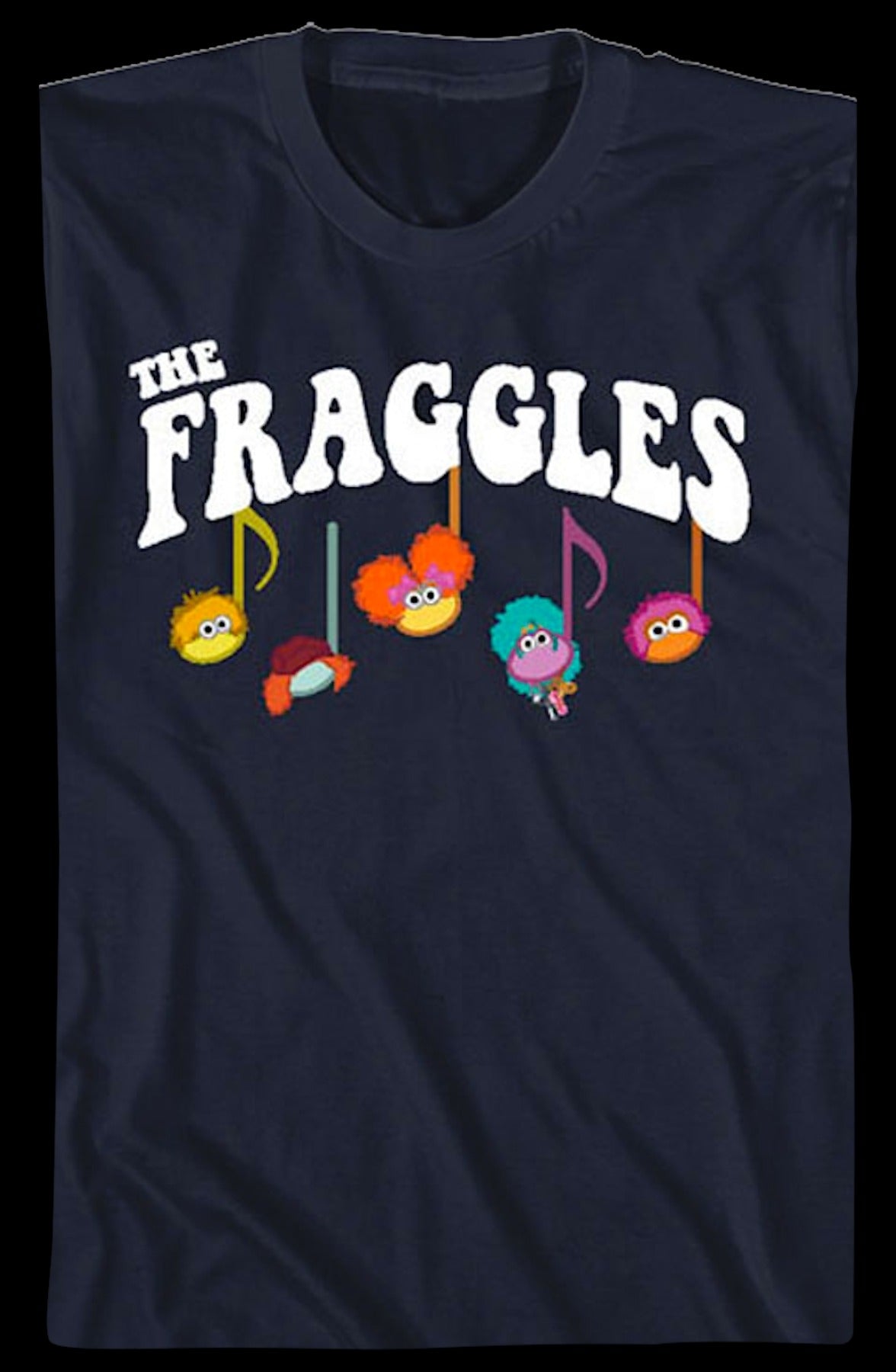 Front & Back Music Notes Fraggle Rock T-Shirt