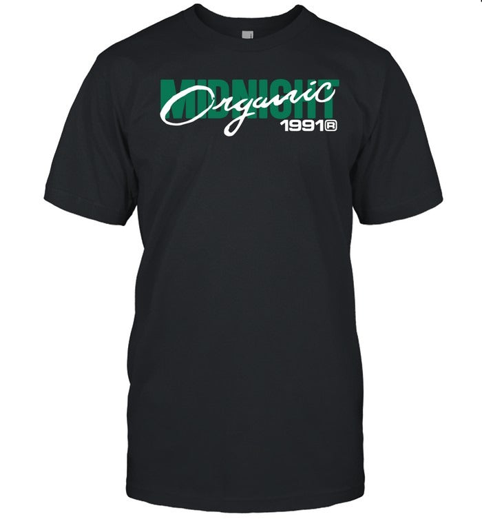 Midnight Organic Logo Unisex Hoodie