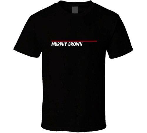 Murphy Brown Retro Sitcom Funn Man's T-Shirt Tee