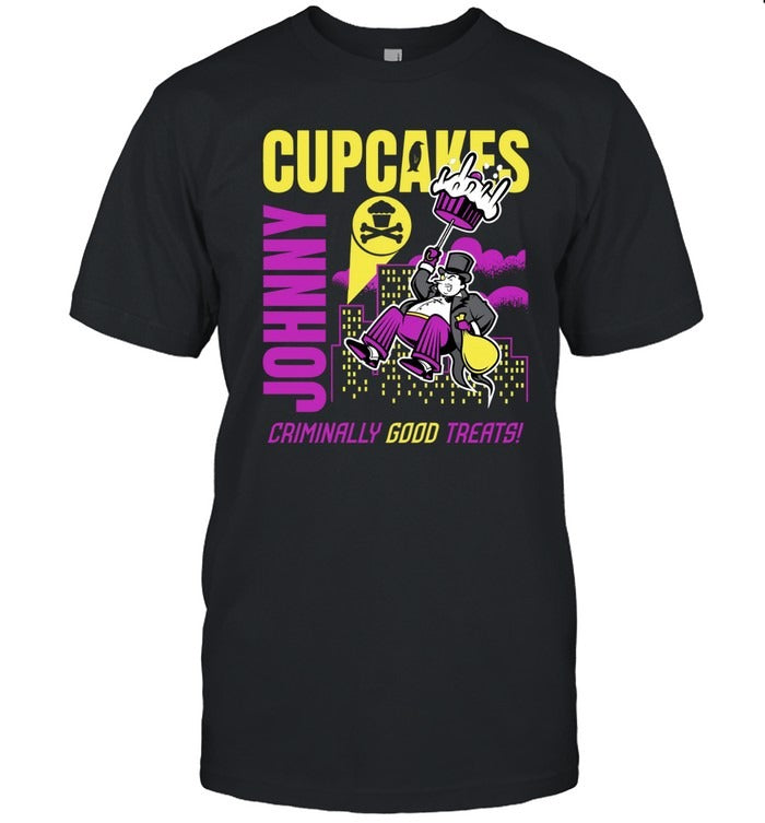 New T Shirt Johnny Cupcakes Top Hat Criminal