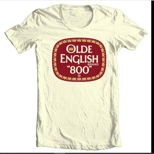 Olde English 800 Malt Liquor Retro 45 Man's T-Shirt Tee