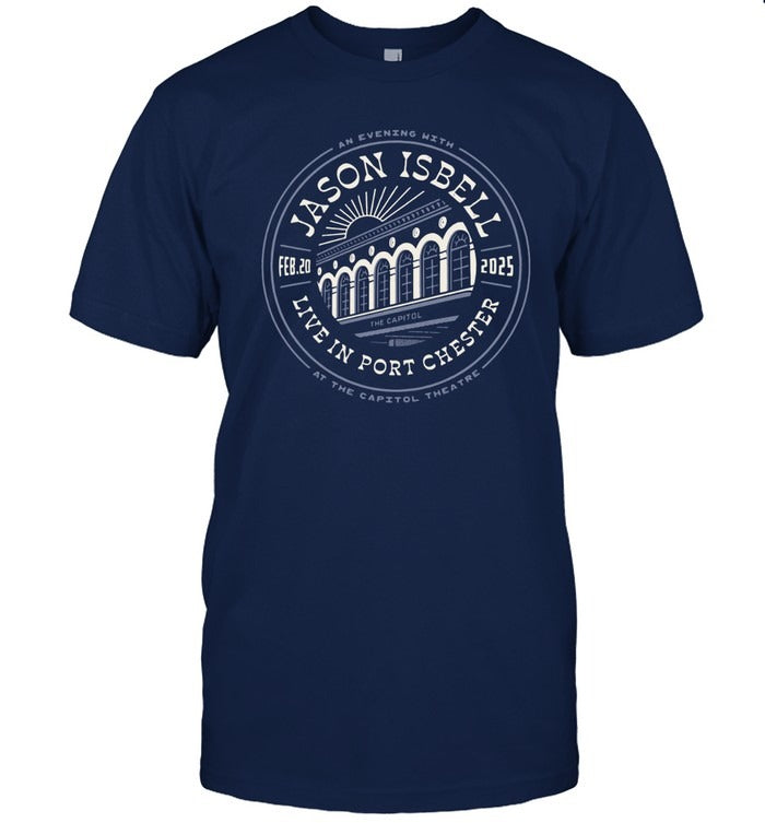 Port Chester NY Show Jason Isbell Feb 20 2025 T Shirt