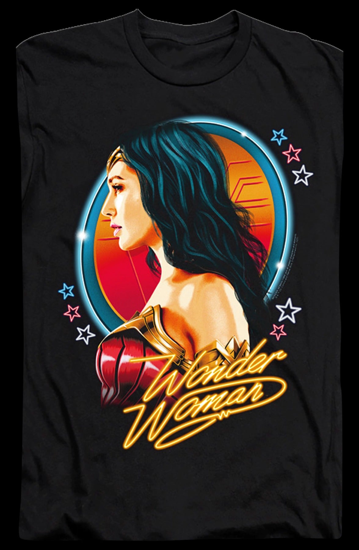 Retro Airbrush Wonder Woman 1984 T-Shirt