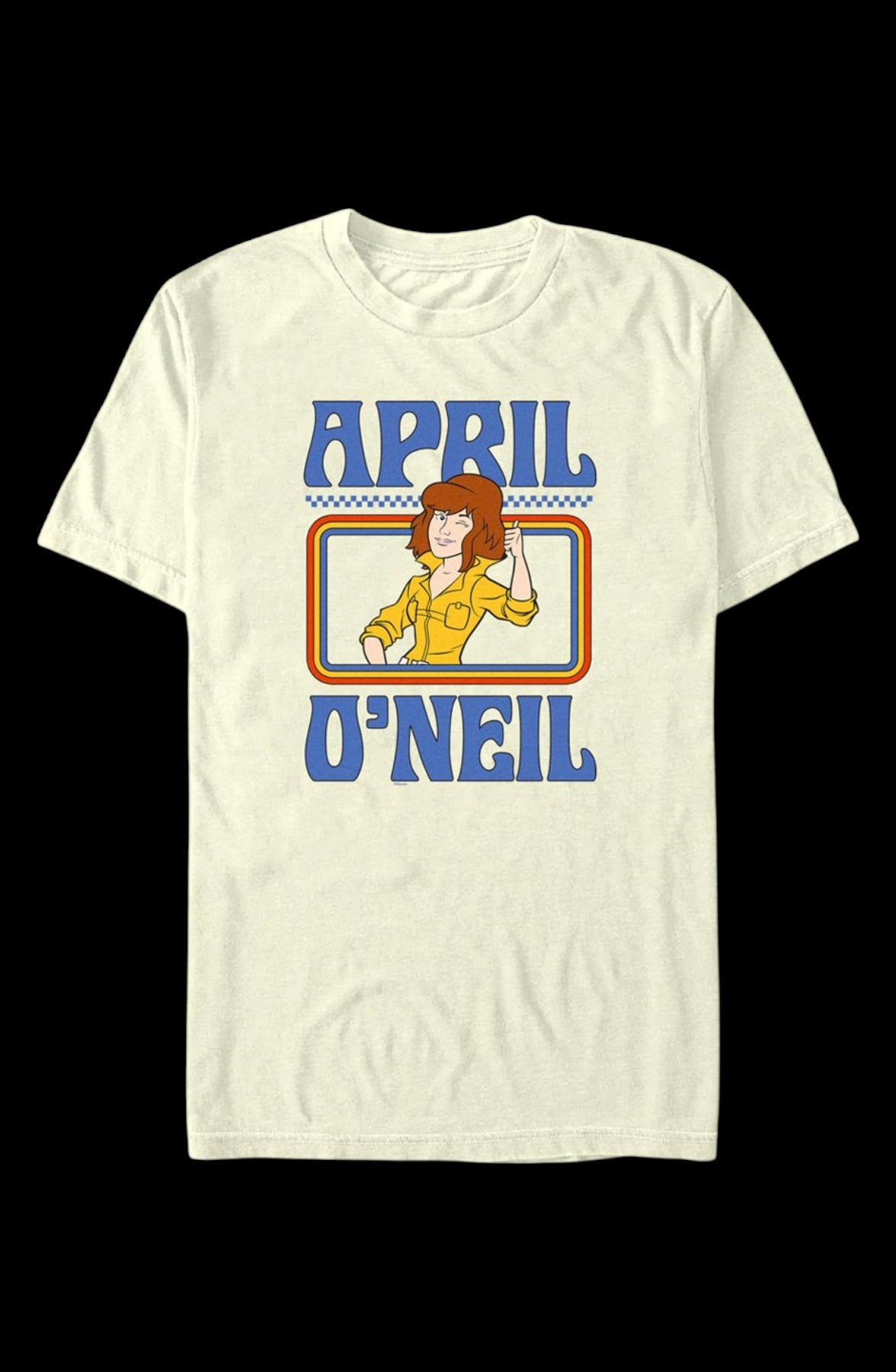 Retro April O'Neil Teenage Mutant Ninja Turtles T-Shirt