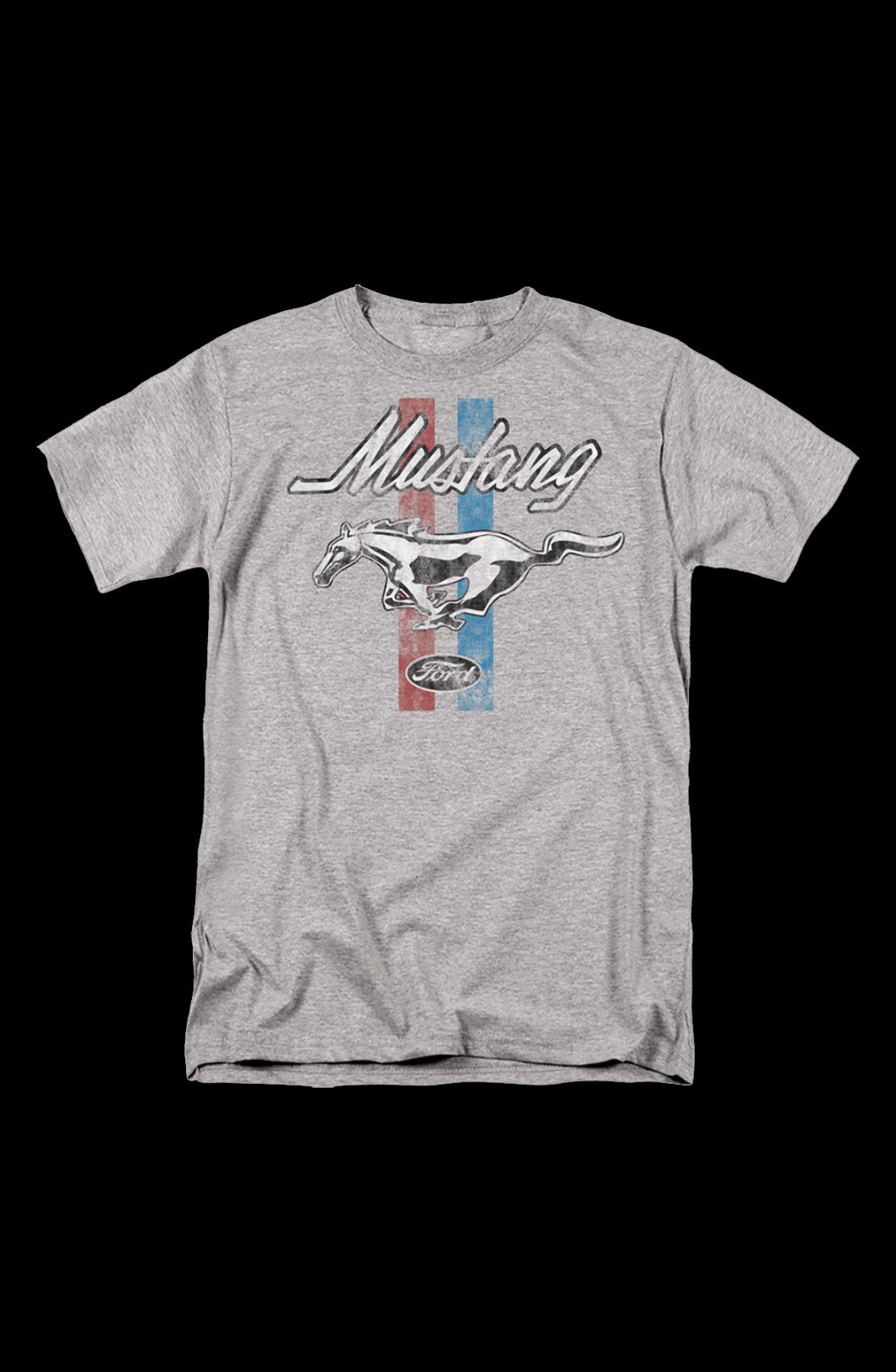 Retro Mustang Stripes Ford T-Shirt