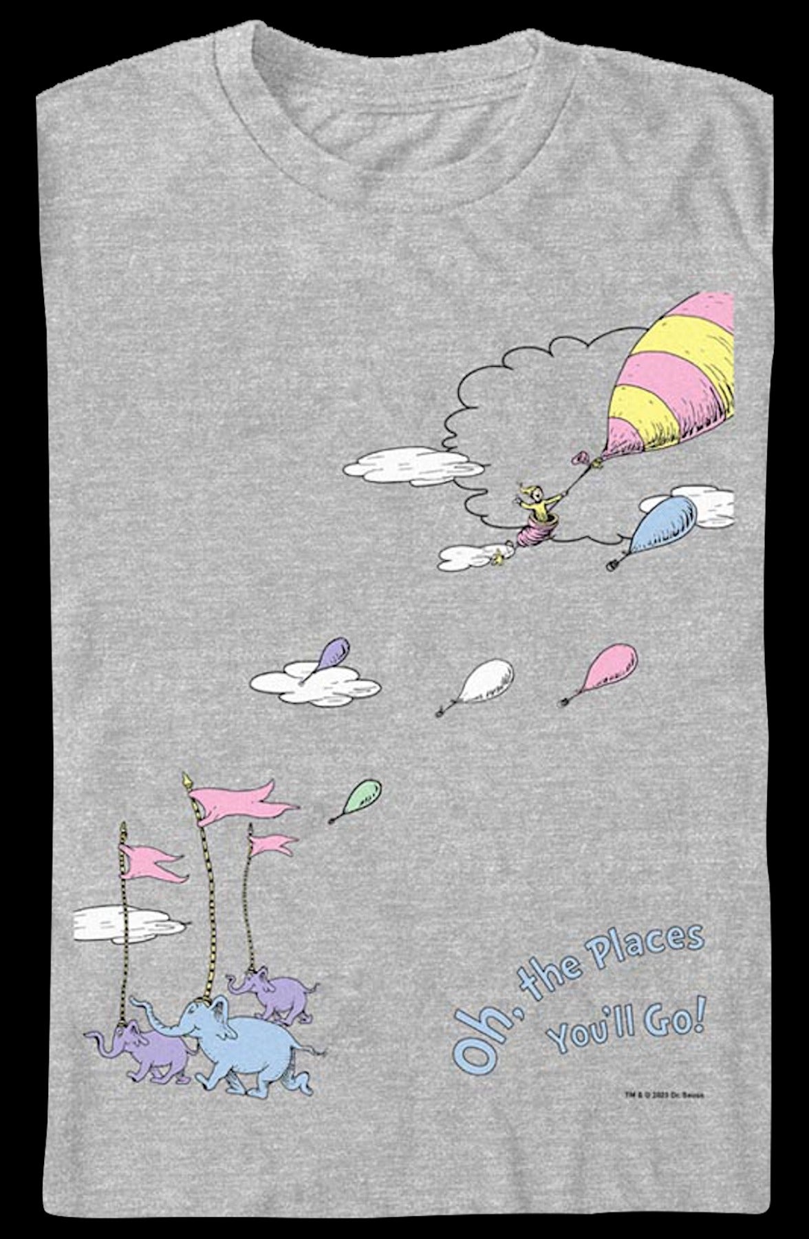 Retro Oh, The Places You'll Go! Dr. Seuss T-Shirt