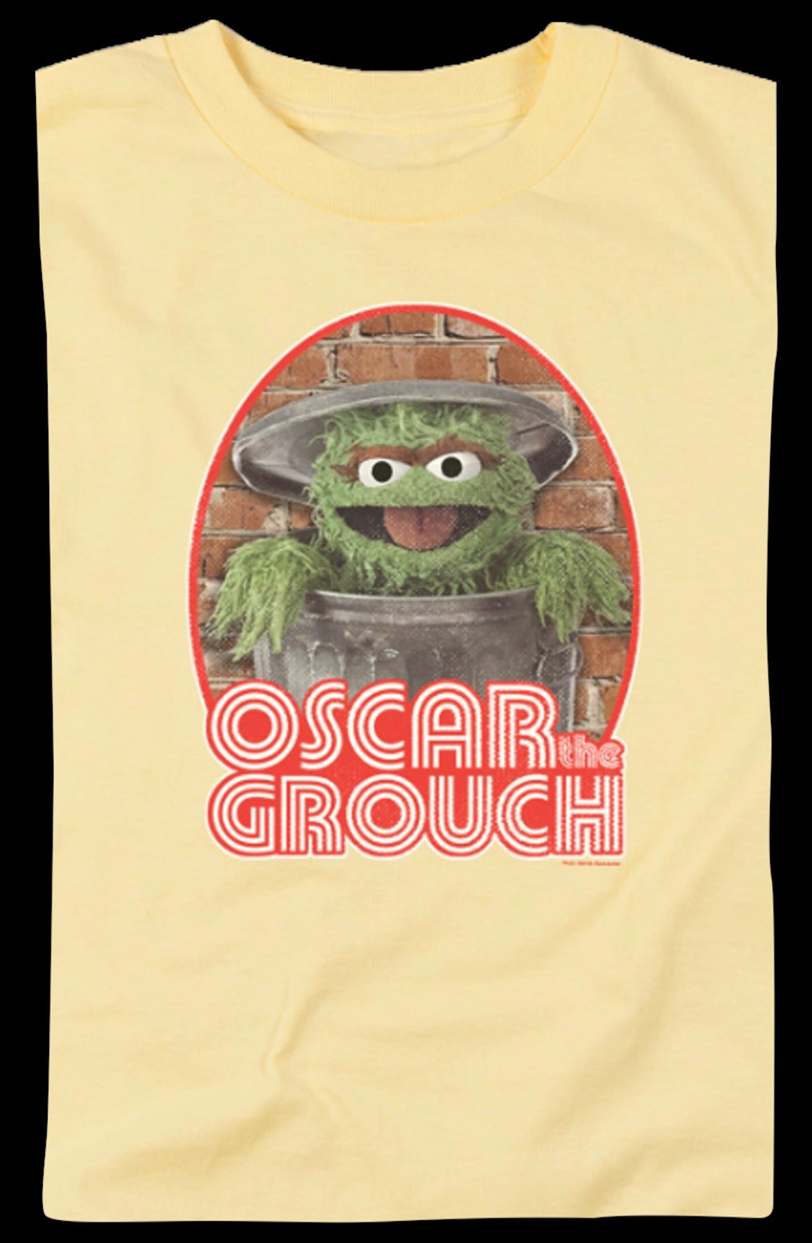 Retro Oscar The Grouch Sesame Street Shirt