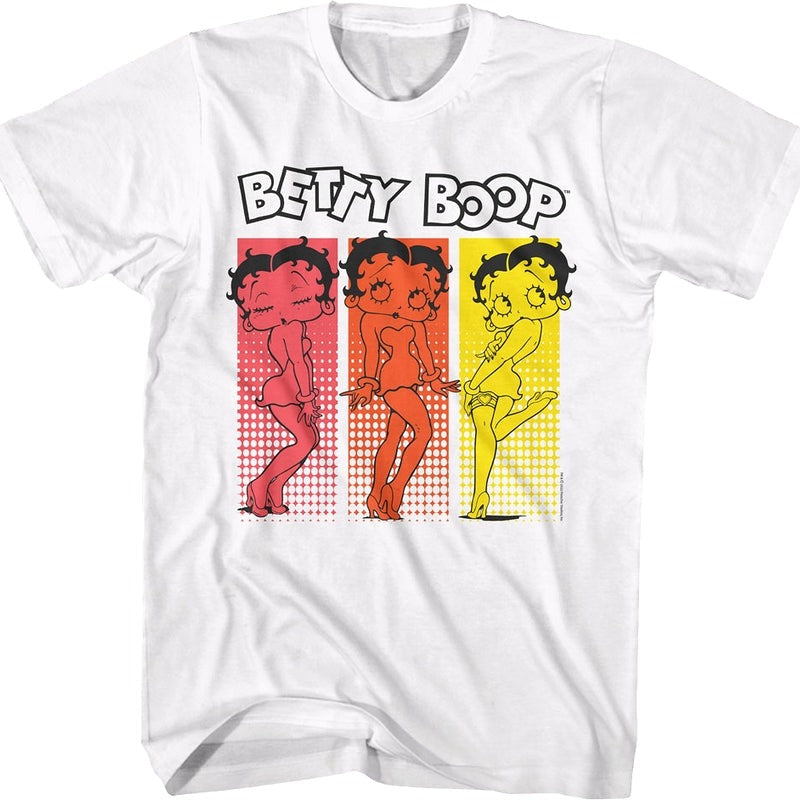 Retro Poses Betty Boop T-Shirt