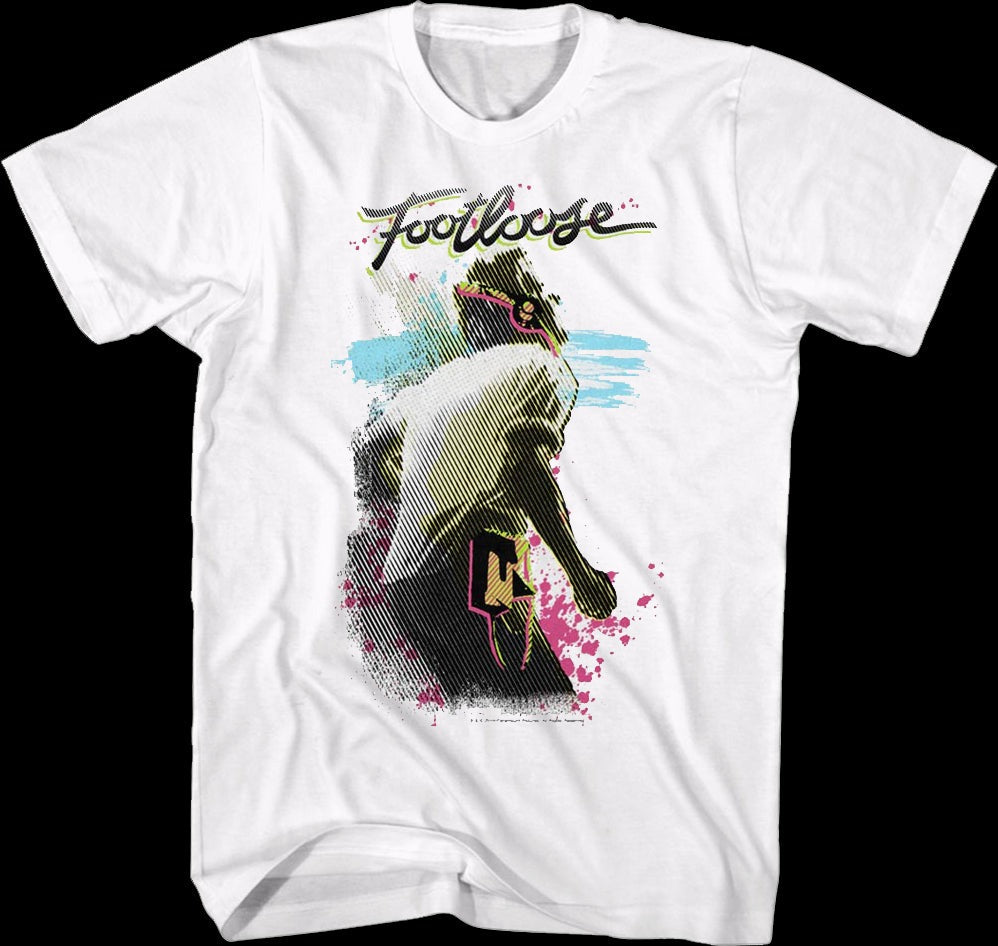 Retro Poster Footloose T-Shirt