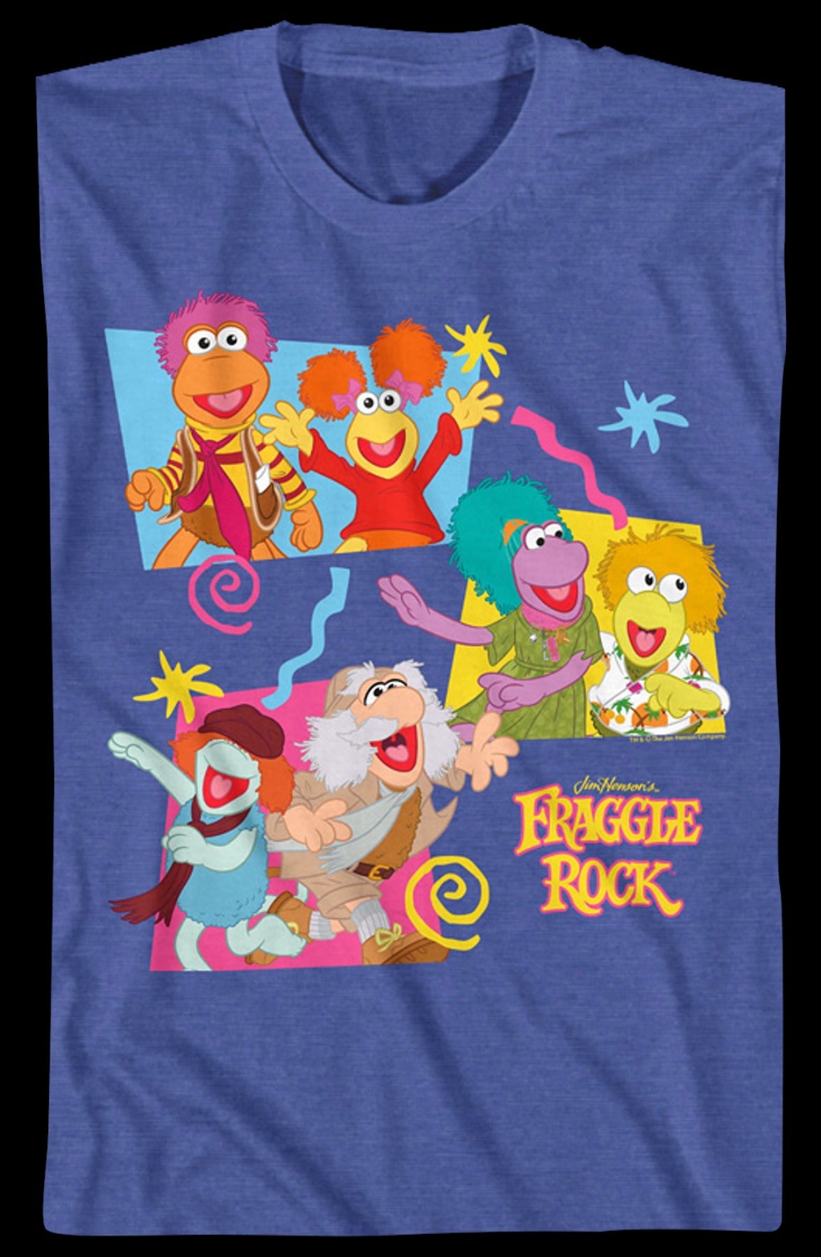 Retro Shapes Fraggle Rock T-Shirt