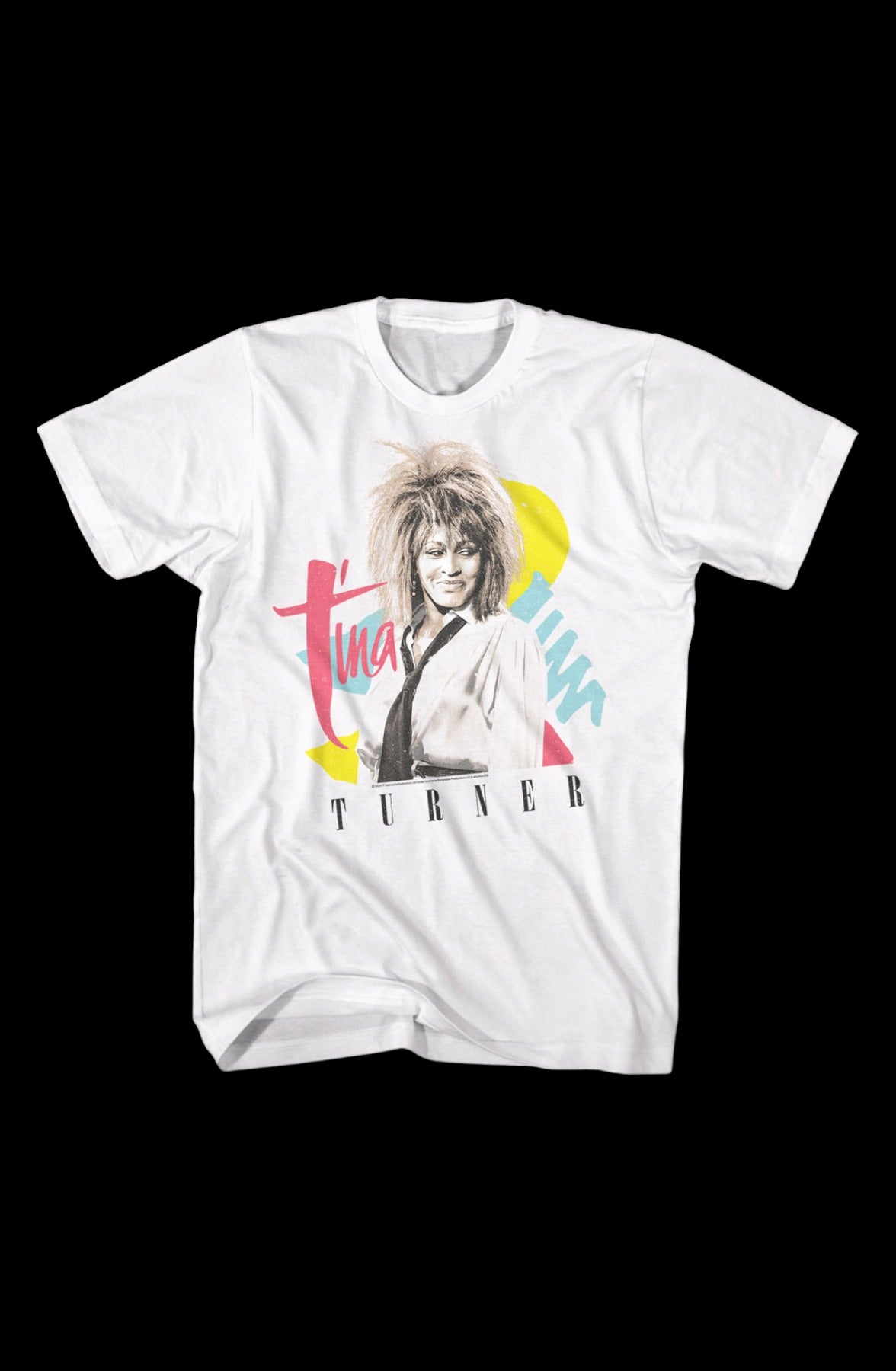 Retro Shapes Tina Turner T-Shirt