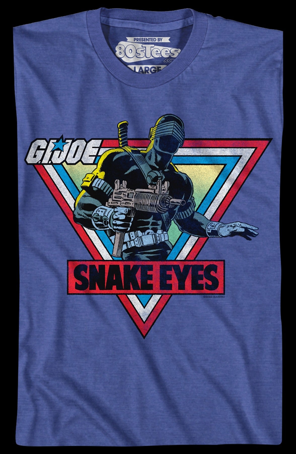 Retro Snake Eyes GI Joe T-Shirt