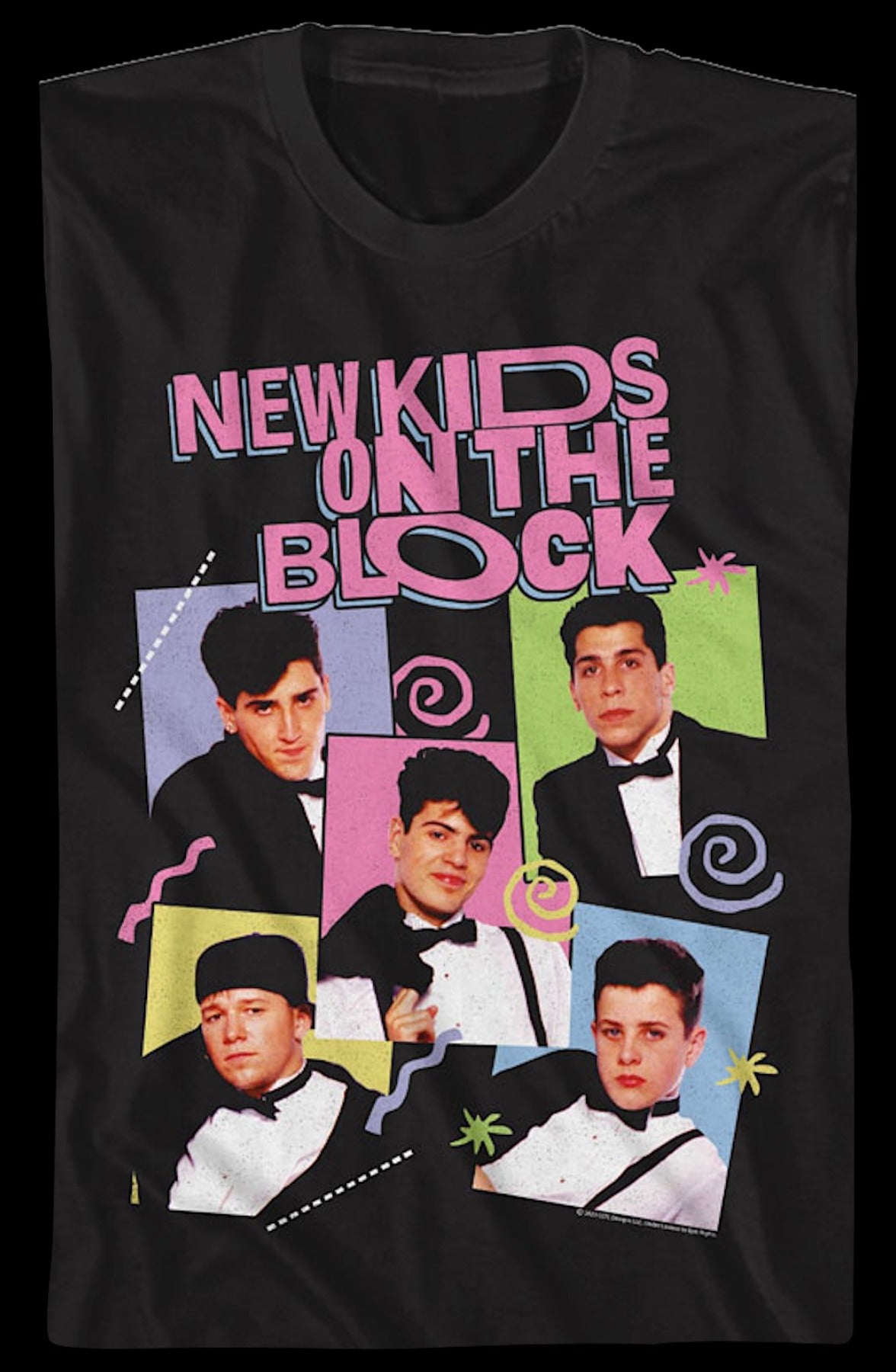 Retro Tuxedos New Kids On The Block T-Shirt