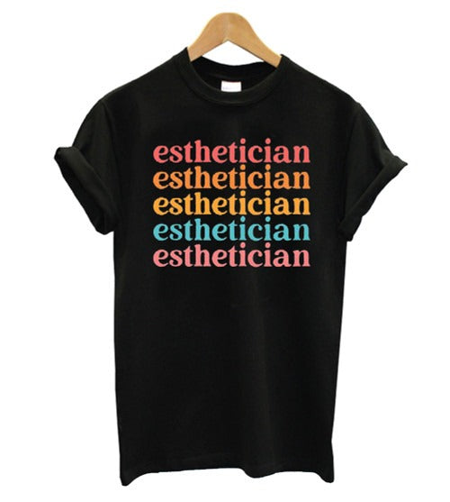 Retro Vintage Esthetician Man's T-Shirt Tee