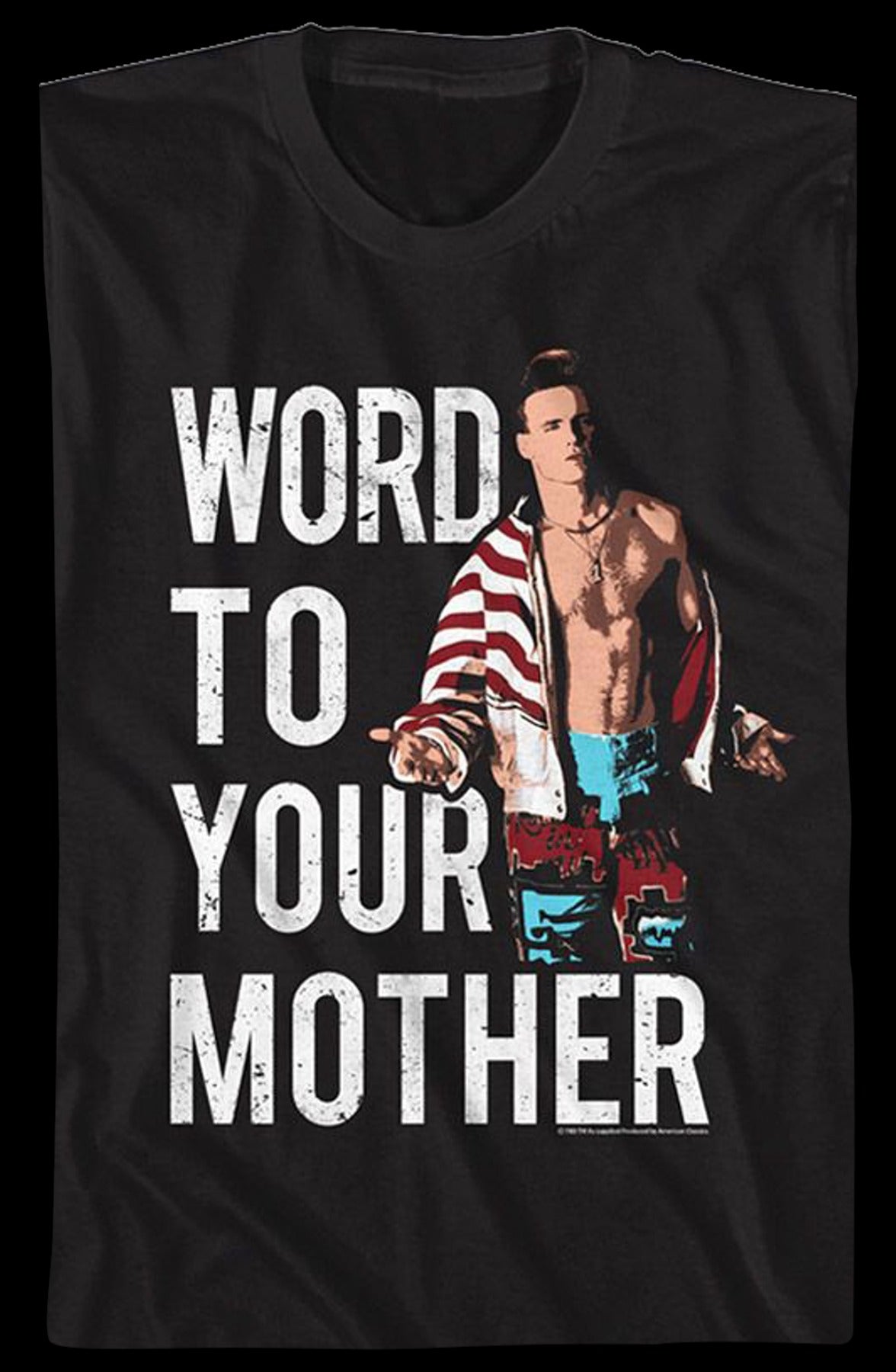 Retro Word To Your Mother Vanilla Ice T-Shirt