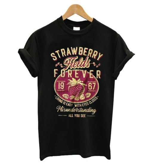 Strawberry Fields Forever Men's T-Shirt Tee