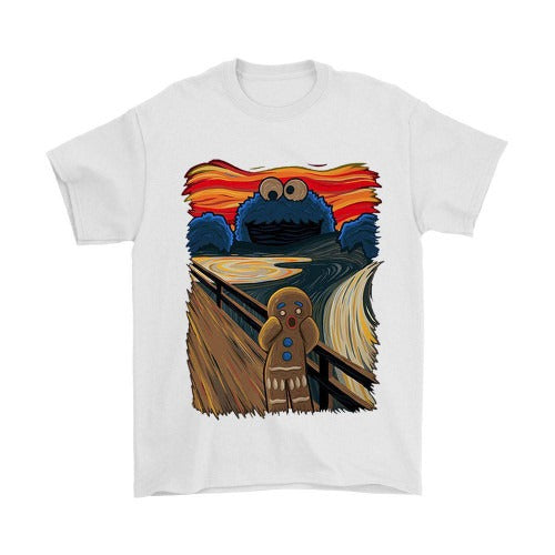 The Scream Funny Man's T-Shirt Tee