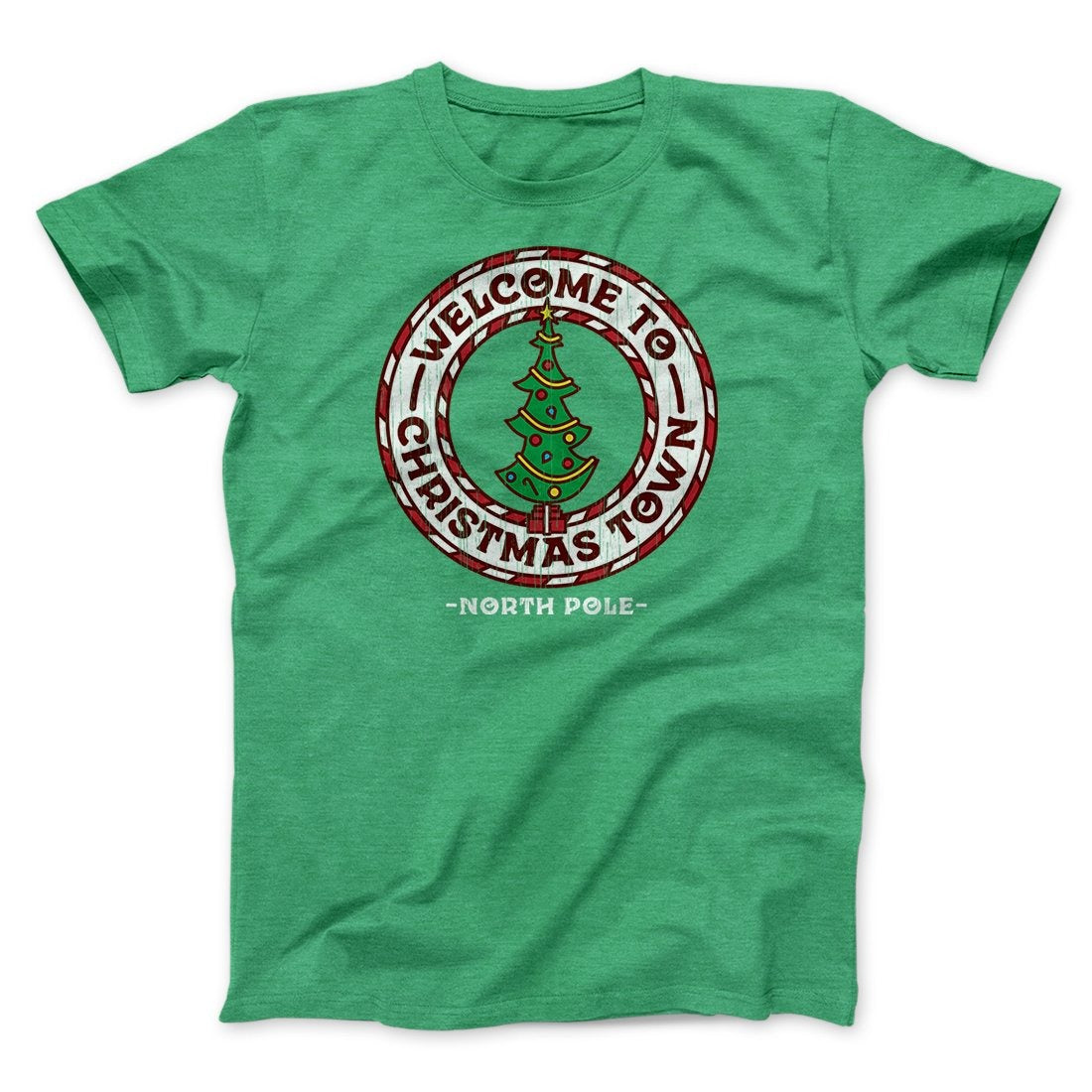 Welcome to Christmas Town Funny Movie Men/Unisex T-Shirt