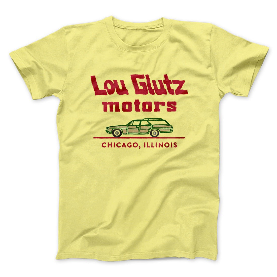 Lou Glutz Motors Funny Movie Men/Unisex T-Shirt